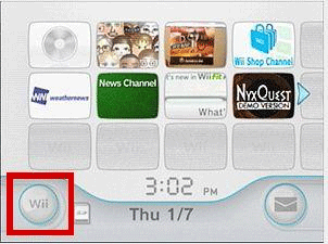 Nintendo Wii Menu